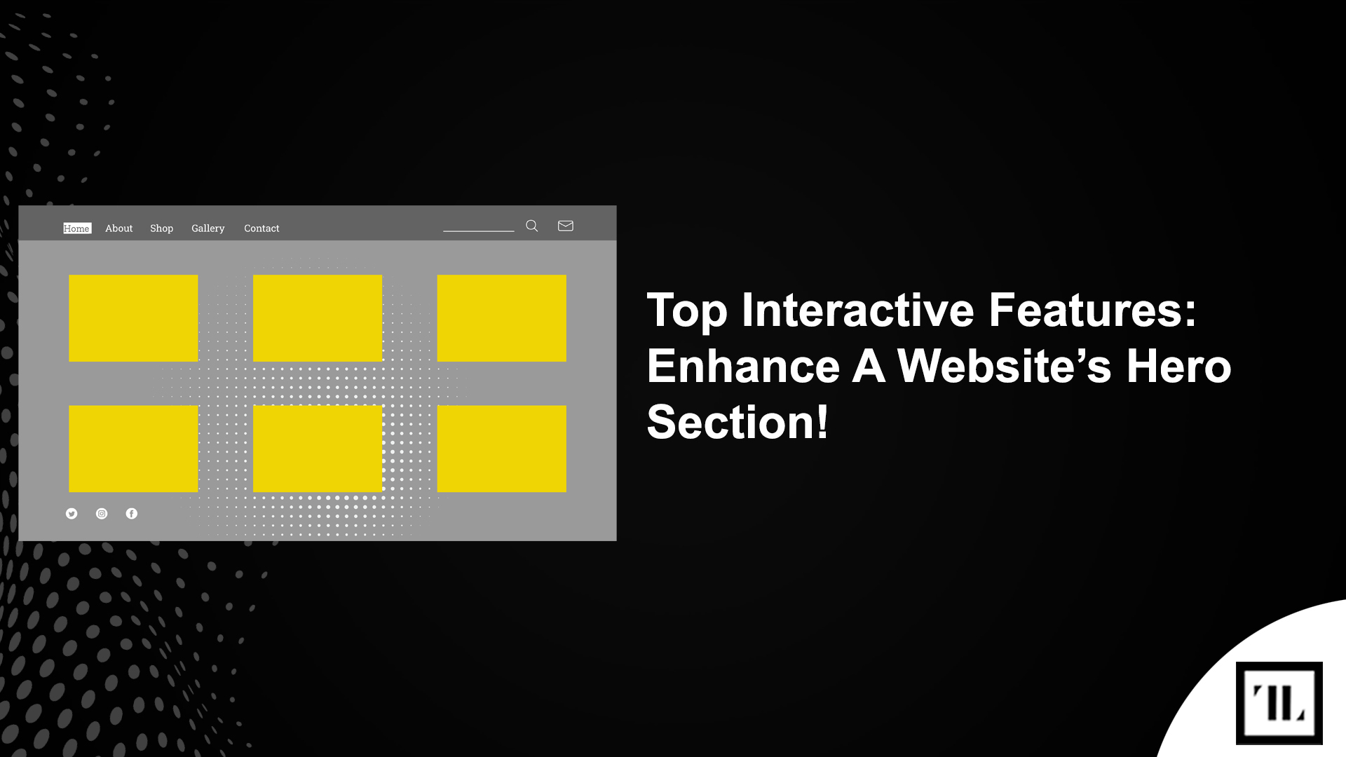 Top Interactive Features Enhance A Websites Hero Section